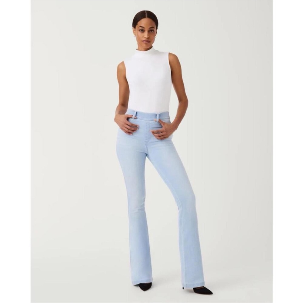 SPANX Light Wash Flare Women's Jeans